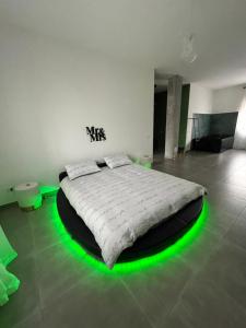 Posteľ alebo postele v izbe v ubytovaní Appartamento Calilla