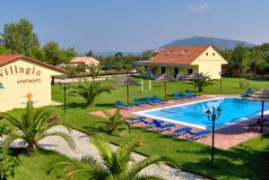 an image of a pool at a resort at Villagio in Lefkada