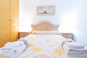 Posteľ alebo postele v izbe v ubytovaní Global Properties, Apartamento 2 dormitorios en Canet d'en Berenguer