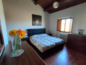 Posteľ alebo postele v izbe v ubytovaní Bed & Breakfast In vino veritas