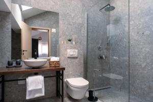 Koupelna v ubytování Guesthouse Frlan