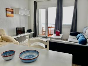Posezení v ubytování Apartamento royal marine en empuriabrava