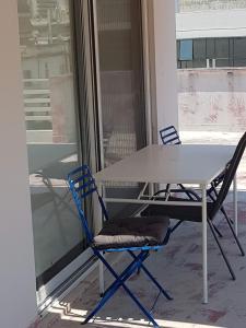Balkón alebo terasa v ubytovaní Agia Paraskevi luxury loft