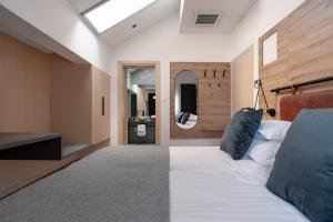 Postel nebo postele na pokoji v ubytování Guesthouse Frlan