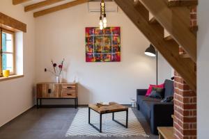 Posezení v ubytování Komun Apartments