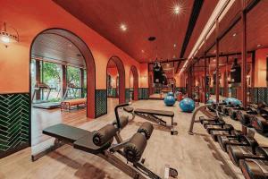 Fitness centrum a/nebo fitness zařízení v ubytování Hua Hin La Habana 59