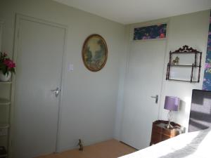 Postel nebo postele na pokoji v ubytování Rodeen Country House