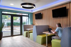 TV o dispositivi per l'intrattenimento presso Yugo Explore - Melbourn Point