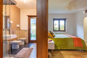 A bed or beds in a room at Family House