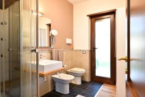 A bathroom at Family House