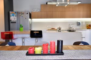 A kitchen or kitchenette at Family House