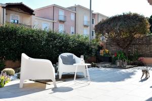 A garden outside Family House