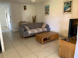 Televiisor ja/või meelelahutuskeskus majutusasutuses Appartement Ti Vaniy, T3, Anse Mitan, Trois ilets, Martinique