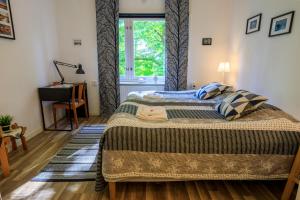 Postel nebo postele na pokoji v ubytování Brukshotellet Skinnsberg + 37 fotografií