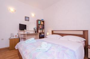 Posteľ alebo postele v izbe v ubytovaní Leo's Room + 12 fotografií