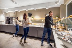 Φαγητό σε αυτό το hostel ή κάπου εκεί κοντά