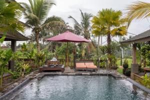 Zahrada ubytování Ananda JJ Ubud Resort & Spa