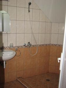 Koupelna v ubytování Hotel SOLE