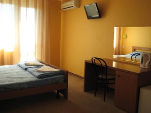 Postel nebo postele na pokoji v ubytování Hotel SOLE