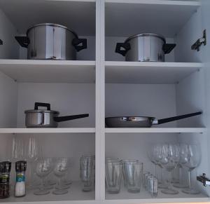 Kuchyňa alebo kuchynka v ubytovaní 61 - Apartamenty Siedlce - Nowy apartament w centrum przy ul 3 Maja 51a