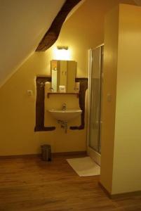 Bathroom sa Vakantiewoningen-Pizzeria Blanckthys Voeren