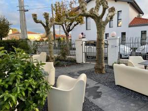 Posezení v ubytování Hôtel Mirano