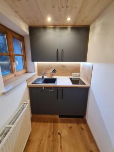 Kuchyň nebo kuchyňský kout v ubytování Allgäuer Heimat + 5 fotografií