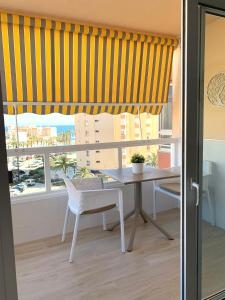 Balkón nebo terasa v ubytování Sol y Playa Torrox