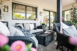 Posedenie v ubytovaní Boutiquehotel Minigolf
