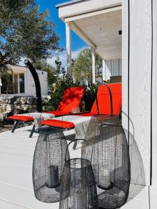 Część wypoczynkowa w obiekcie Buqez Eco Resort - Beach Villa No 29 - Seaview