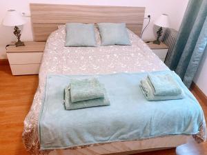Postel nebo postele na pokoji v ubytování La casa de Emila