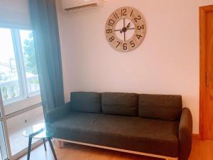 Posezení v ubytování La casa de Emila