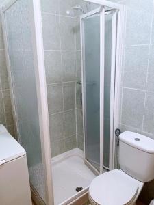 Koupelna v ubytování La casa de Emila