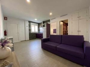 Posezení v ubytování Apartamento 3 Antartico