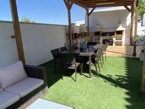 A patio or other outdoor area at Apartamento 3 Antartico