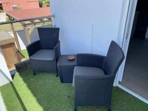Część wypoczynkowa w obiekcie Apartamento 4 Atlantico
