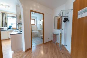 A kitchen or kitchenette at Alpin Apartments