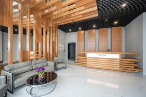 Posezení v ubytování Continental Airport Hotel