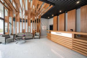 Posezení v ubytování Continental Airport Hotel