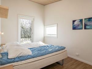 Postel nebo postele na pokoji v ubytování Holiday home Vestervig XXXII