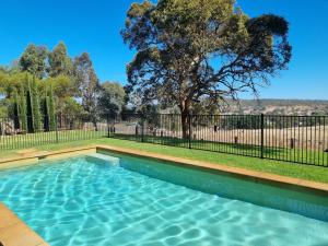 The swimming pool at or close to 47 WOOLSHED ROAD - Adelaide Hills rural retreat