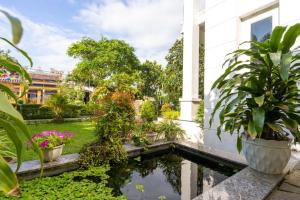 Zahrada ubytování Chi Thanh Villa