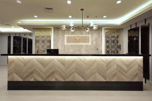 Lobby o reception area sa Azana Style Hotel Bandara Jakarta