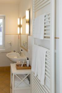Koupelna v ubytování Landhotel GUT MOSER