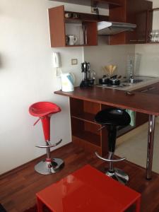 Una cocina o zona de cocina en Departamento Carmen & Argomedo