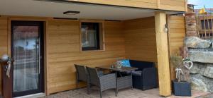 Balkon lub taras w obiekcie Gästehaus Auszeit