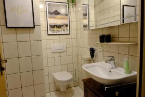 Ein Badezimmer in der Unterkunft SchwarzWild - Ferienwohnung und Ferienzimmer