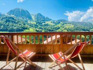 Nespecifikovaný výhled na hory nebo výhled na hory při pohledu z bed and breakfast