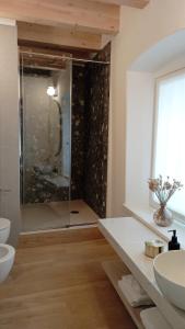 A bathroom at Relais Sant'Anna
