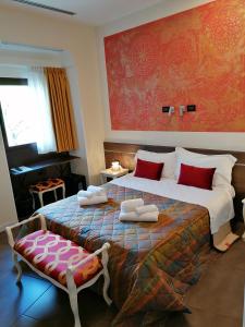 Postel nebo postele na pokoji v ubytování Accomodation Verona - City Centre